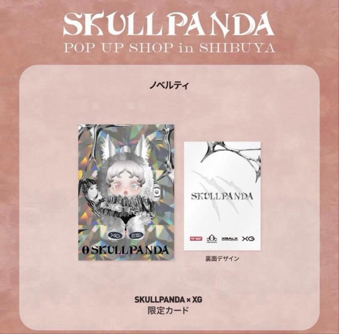 ２点セット 未開封XGスカルパンダ 激レアホログラムカード