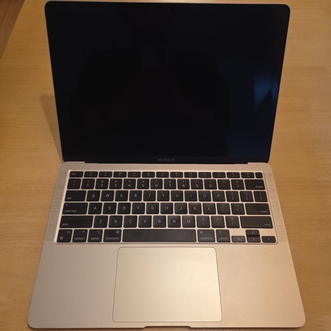 美品 箱有 Apple MacBook Air M1 シルバー US配列 本体