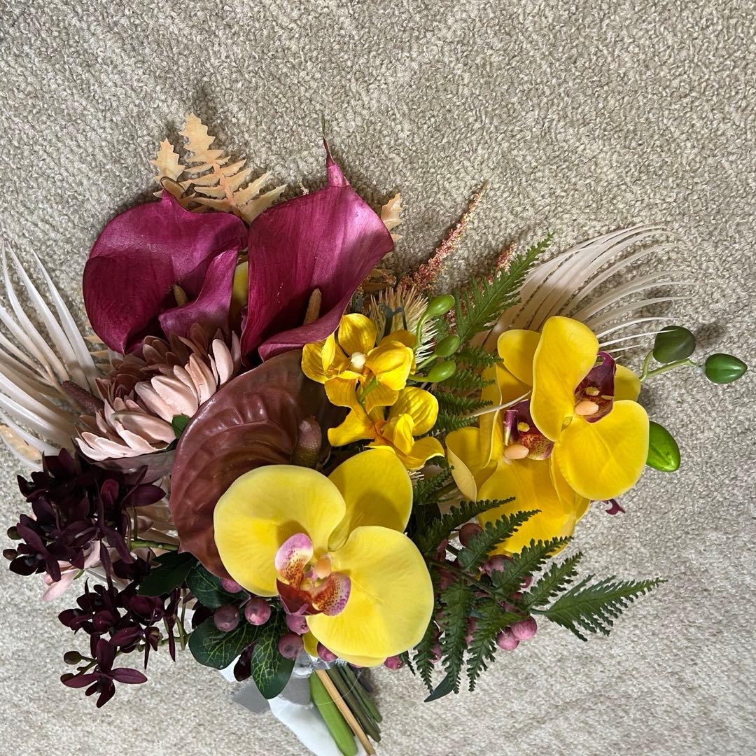 胡蝶蘭アーティシャルフラワー＊ウェディング