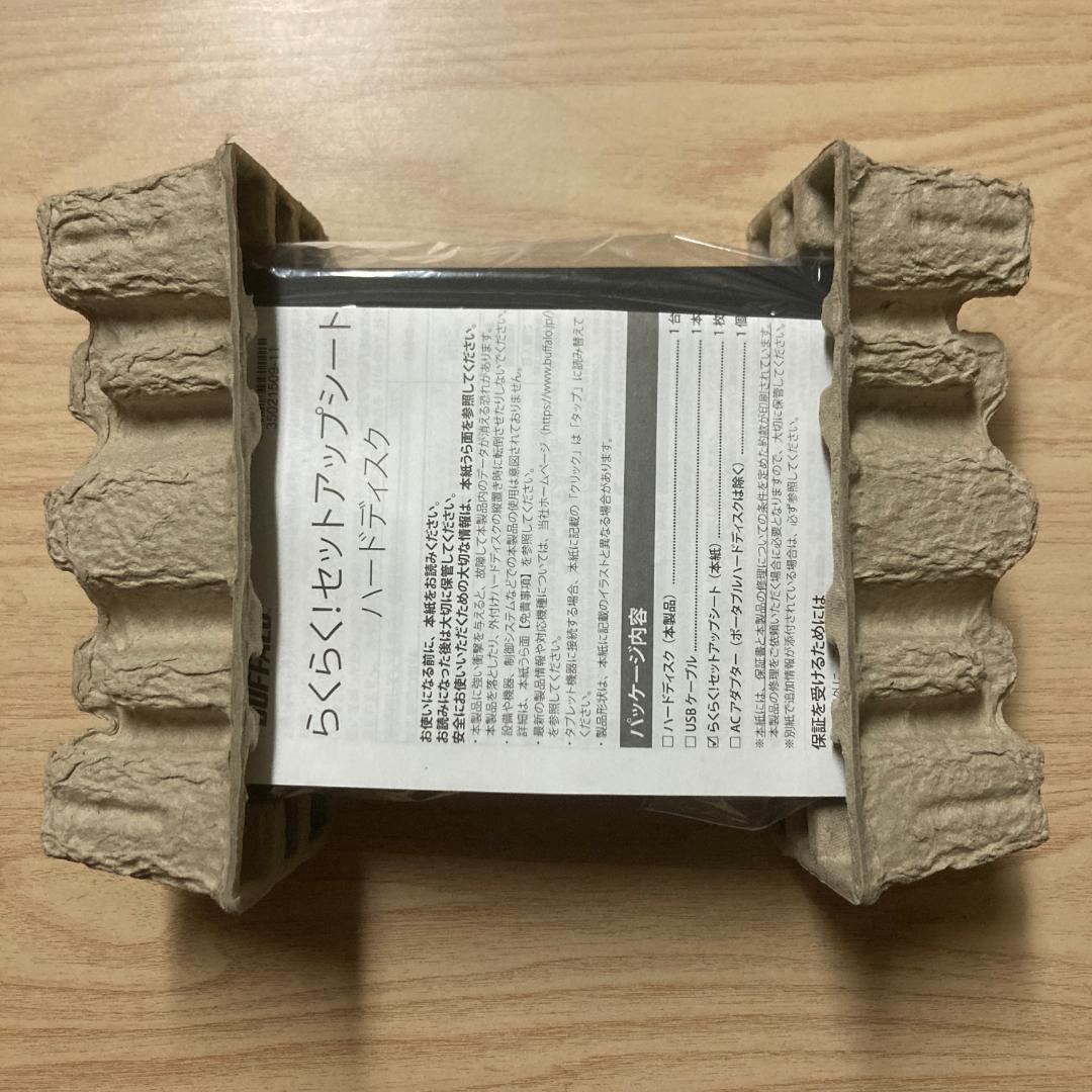 外付けハードディスク 6TB USB3.1 バッファロー HD-AD6U3