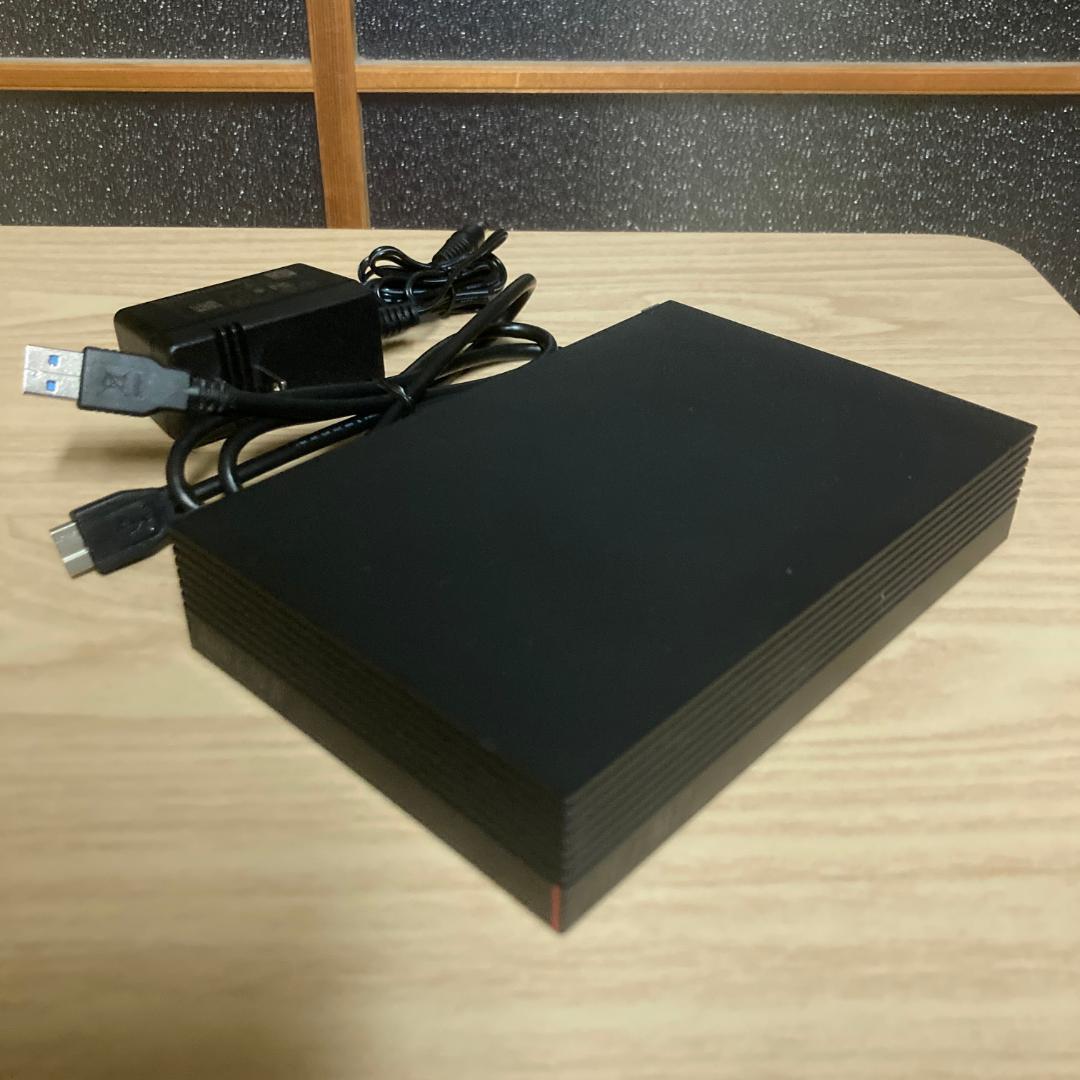 外付けハードディスク 6TB USB3.1 バッファロー HD-AD6U3