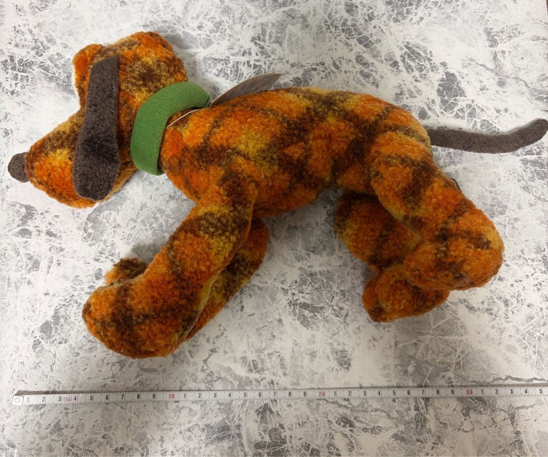 プルート　ぬいぐるみ　チェッカーパターン　ナカジマ　 ミッキーアンリミテッド