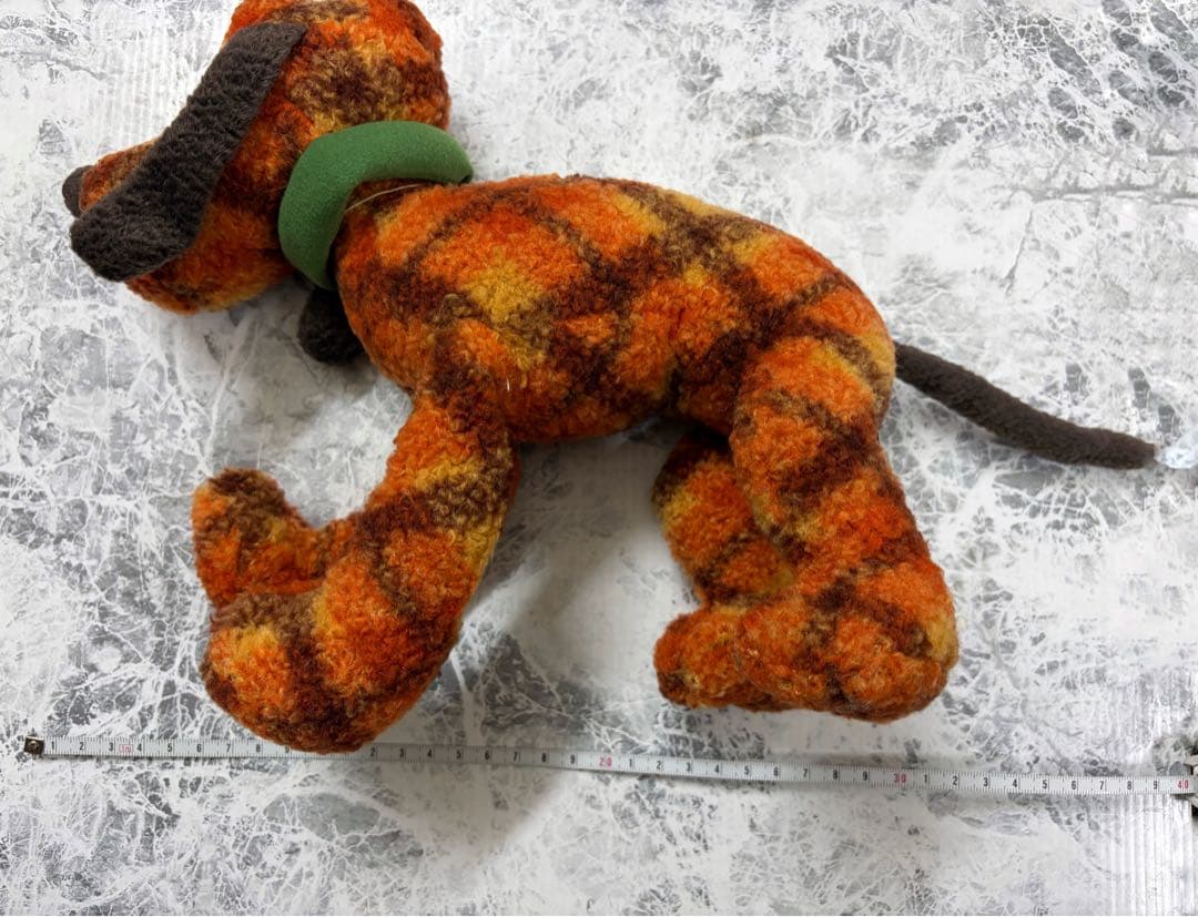 プルート　ぬいぐるみ　チェッカーパターン　ナカジマ　 ミッキーアンリミテッド