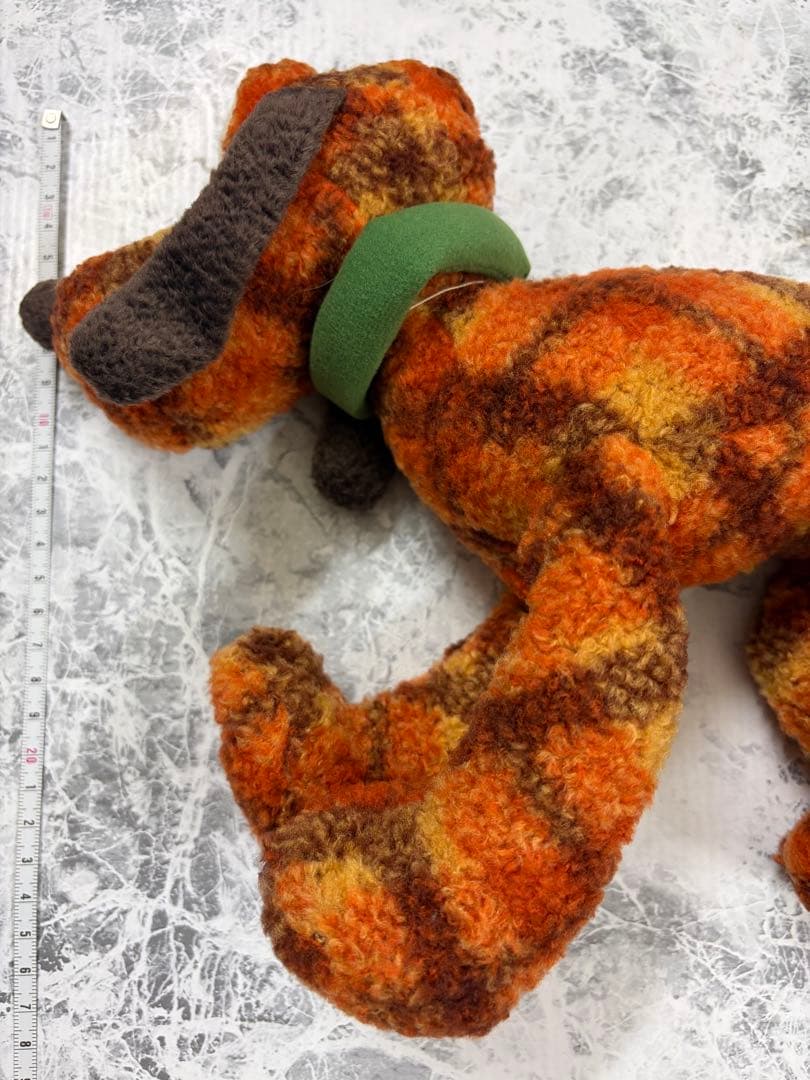 プルート　ぬいぐるみ　チェッカーパターン　ナカジマ　 ミッキーアンリミテッド