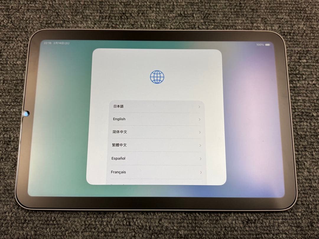 iPad mini (7th gen.) Wi-Fi 128GB シルバー