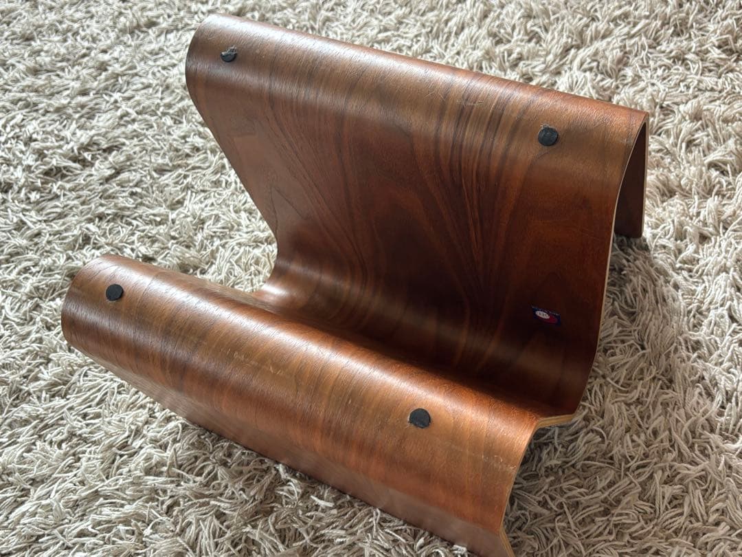 offi/プライウッド/マガジンラック/デザイナー/ミッドセンチュリー/オフィー