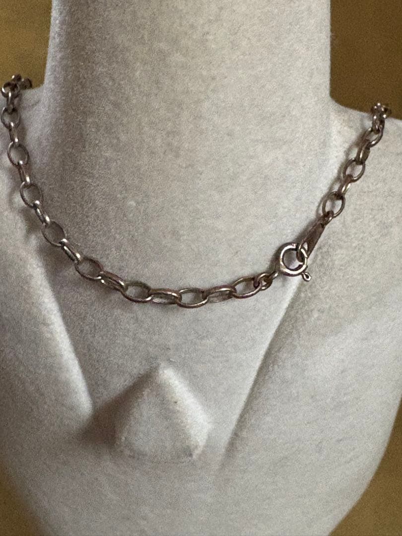 STONE MARKET ストーンマーケット　925ネックレス　ルビー　白玉蘭花