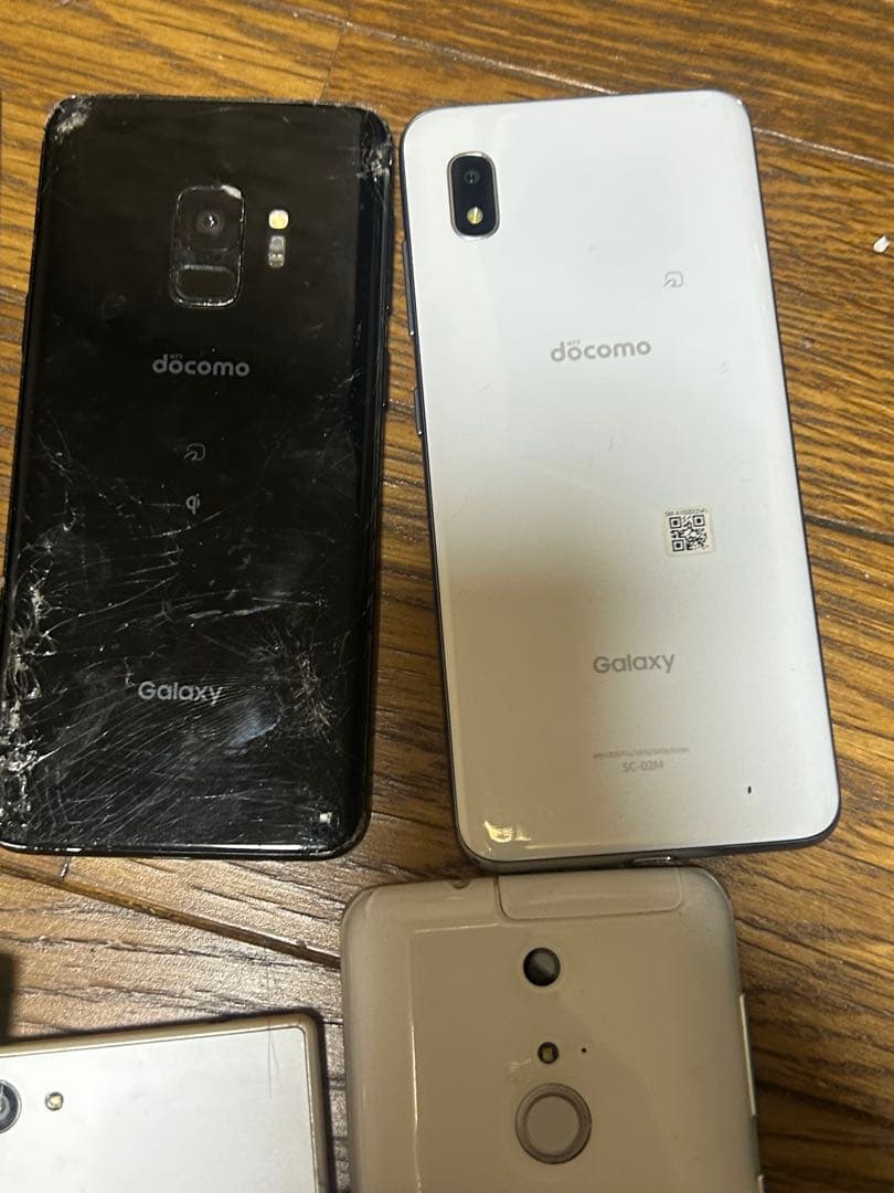 完全ジャンク品 スマホ10台まとめ売り Android Xperia AQUOS