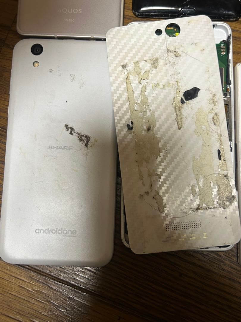 完全ジャンク品 スマホ10台まとめ売り Android Xperia AQUOS