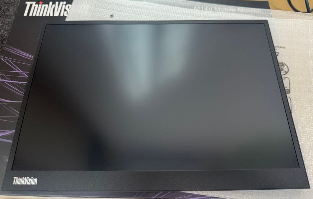 レノボ　Thinkvision M14d 美品
