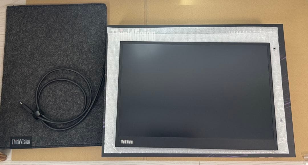 レノボ　Thinkvision M14d 美品