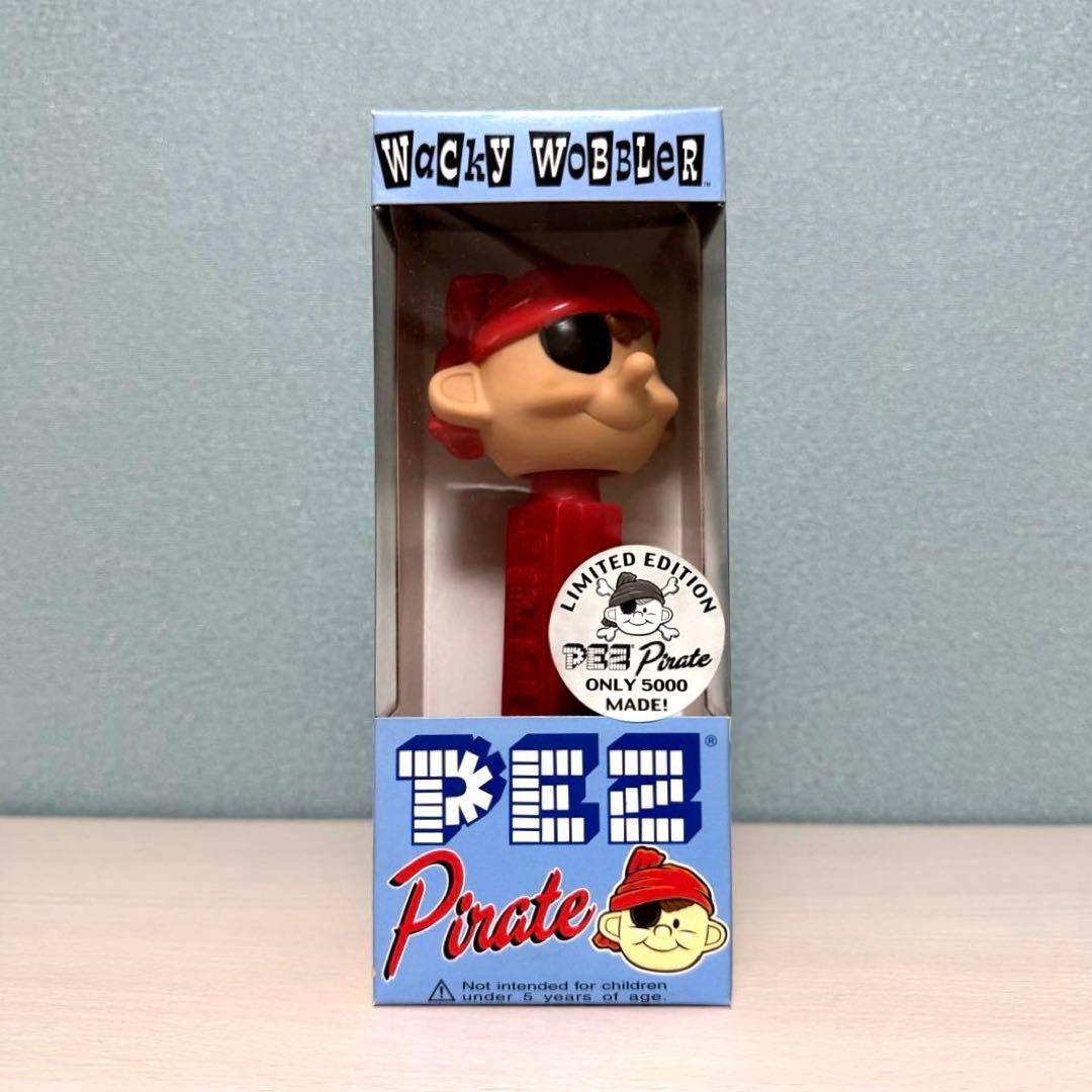 【FUNKO WACKY WOBBLER】 PEZ Pirate 限定版