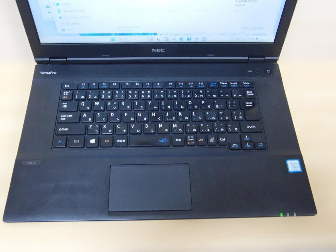 ノートPC NEC VKT16X-3 i5-8250U, 8GB