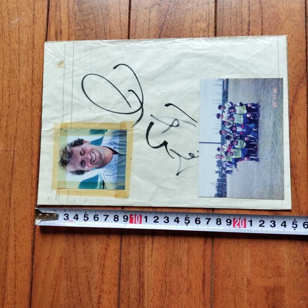 「貴重なお品」ジーコ　アルトゥール・アントゥネス・ブラ　生写真　サインあり