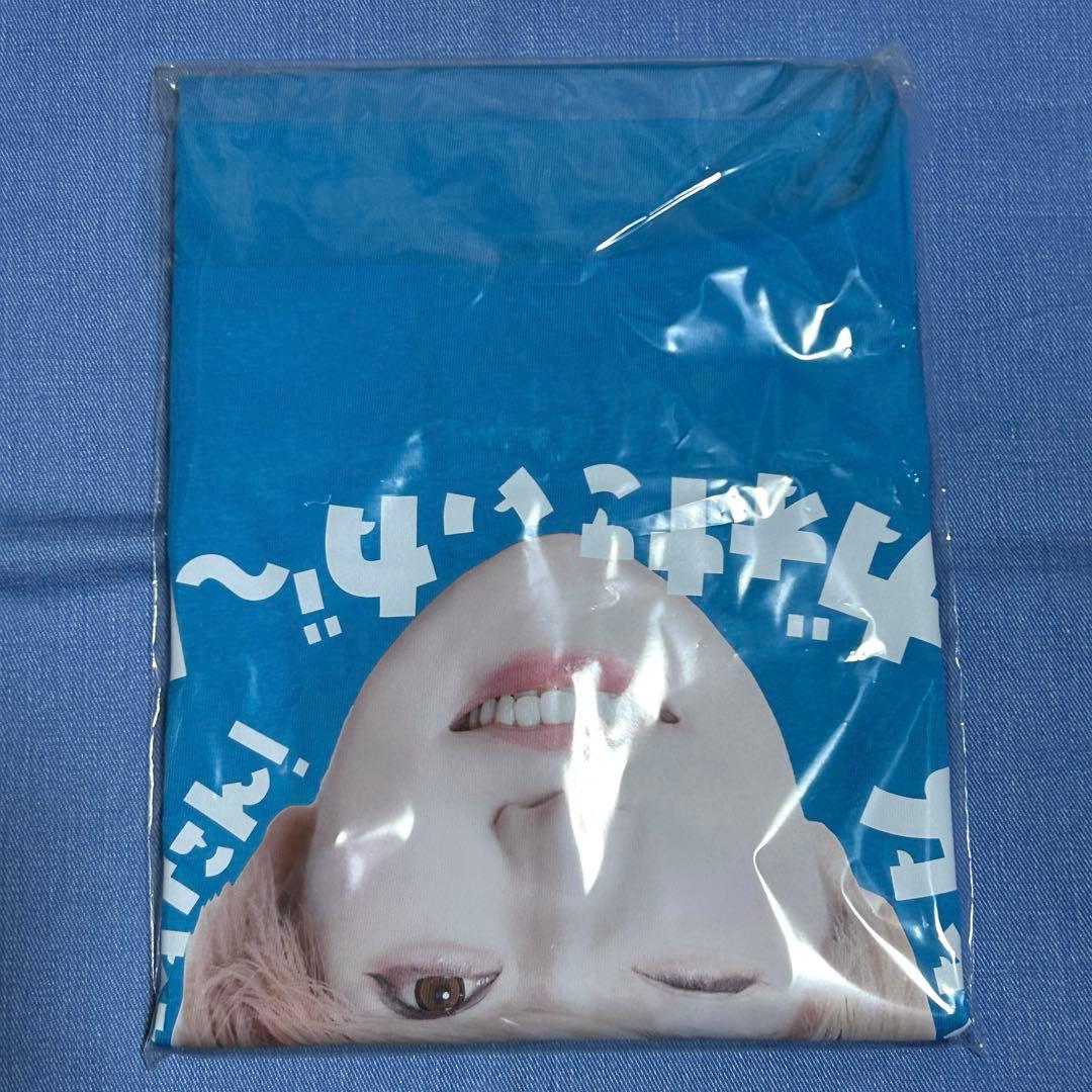 え*ん様 【新品】パンダドラゴン じこしょうかい顔Tシャツ たいが