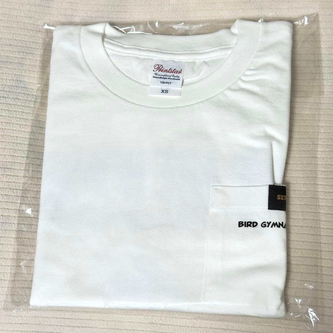 【新品未使用】コブクロ 九月八日 Tシャツ バードコラボTシャツ XS ホワイト
