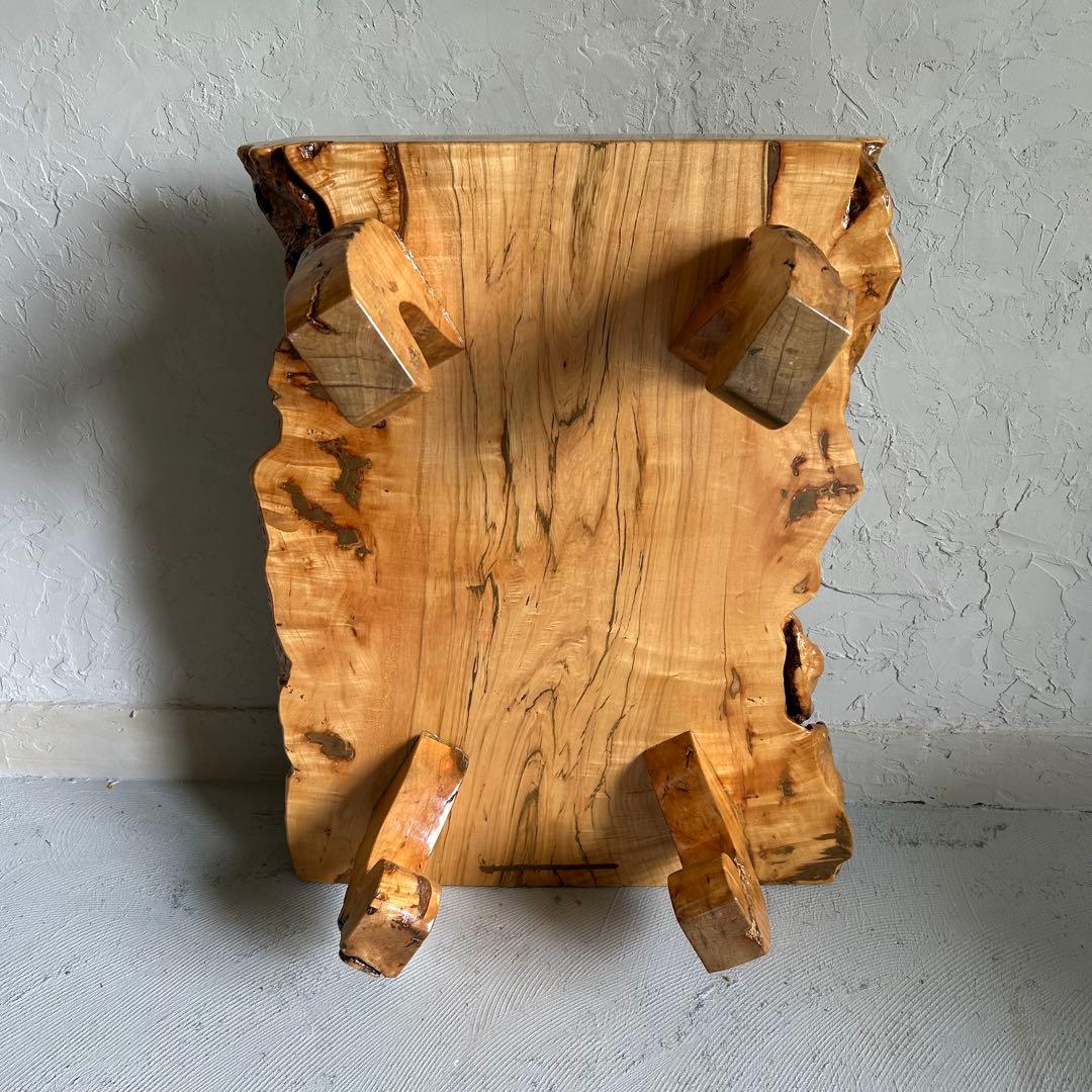 【送料無料】一枚板￼ 座卓 ローテーブル