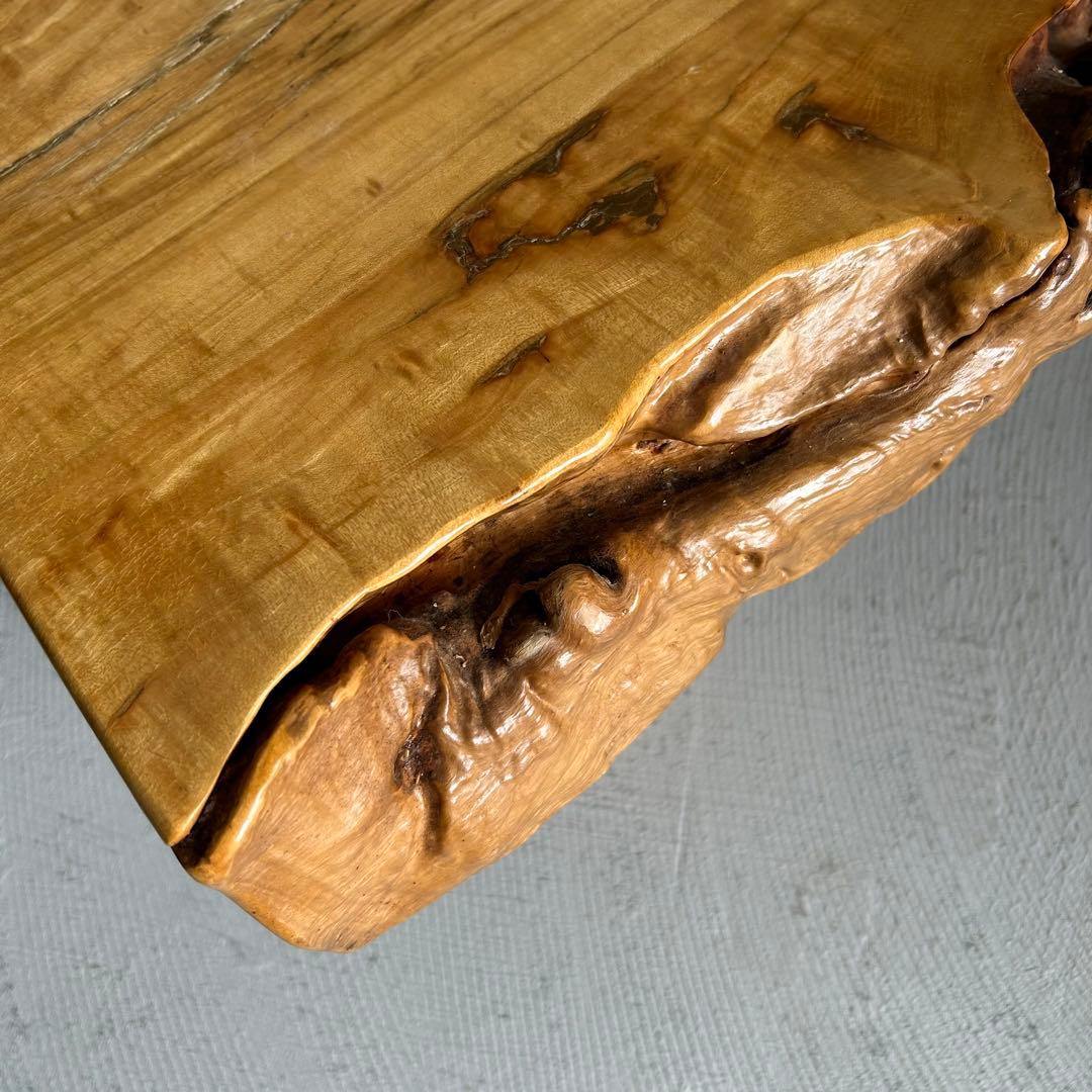 【送料無料】一枚板￼ 座卓 ローテーブル