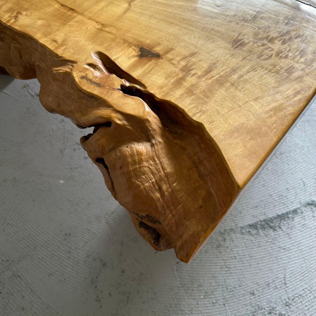 【送料無料】一枚板￼ 座卓 ローテーブル