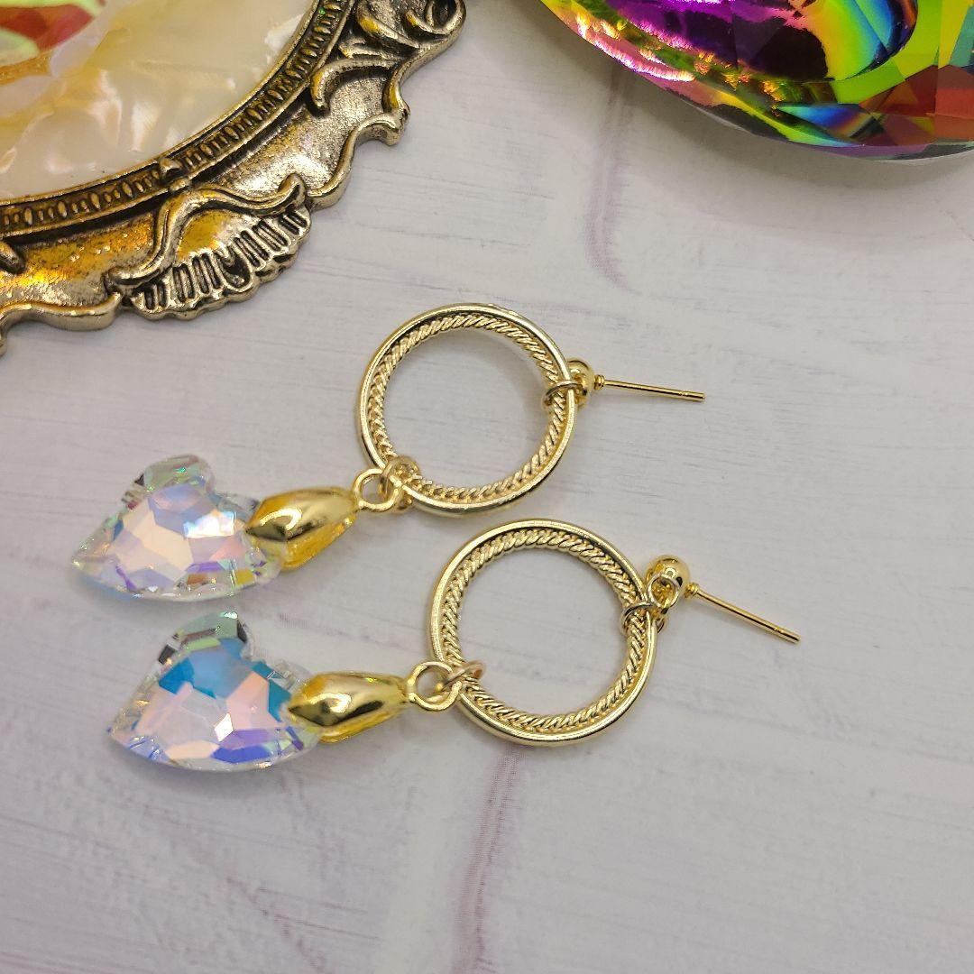 ハンドメイドピアス1749