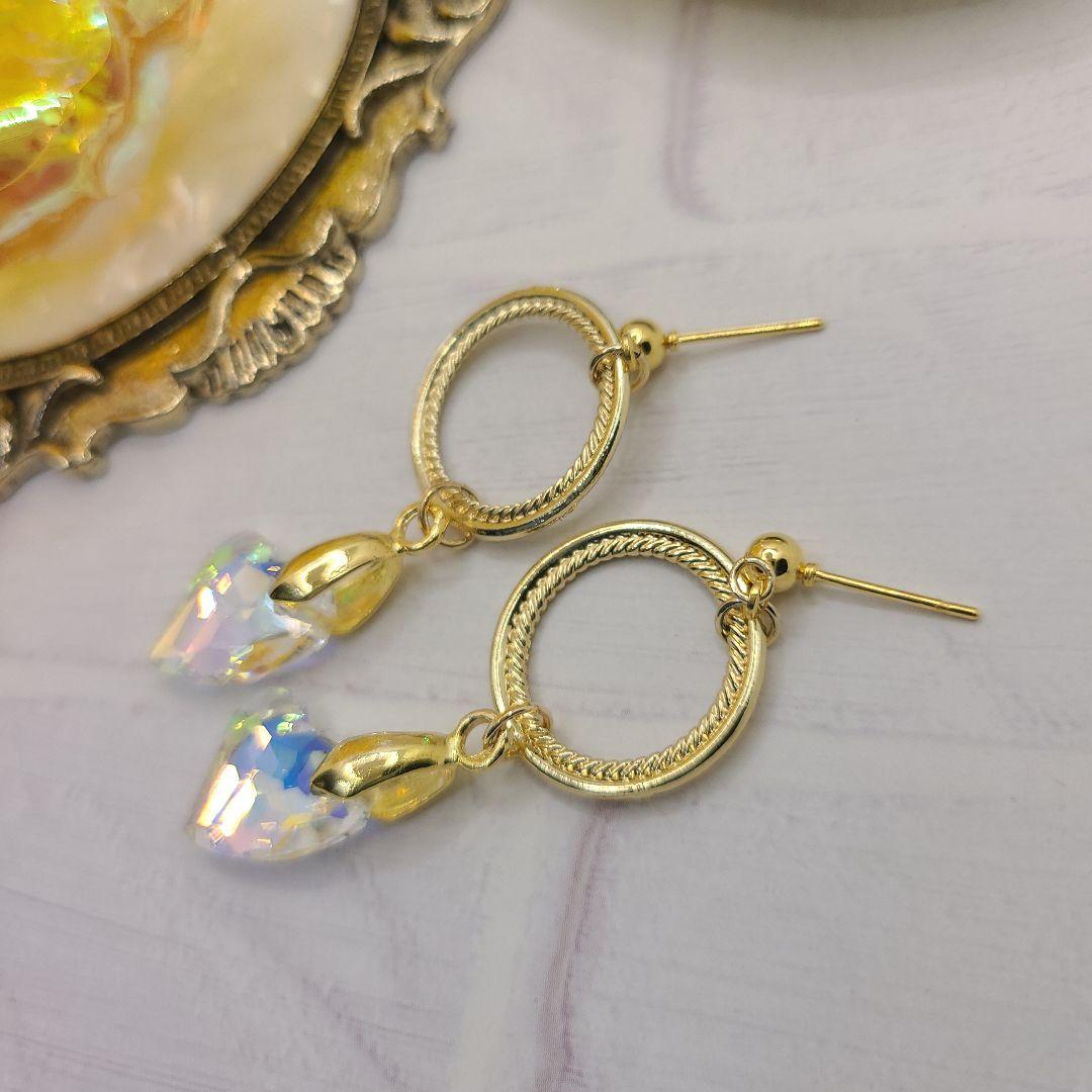 ハンドメイドピアス1749