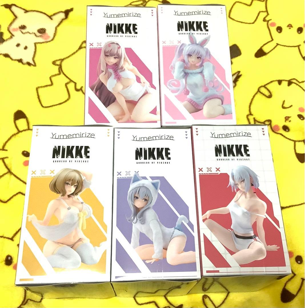 新品未開封！NIKKE Yumemirizeプライズフィギュア5個セット！