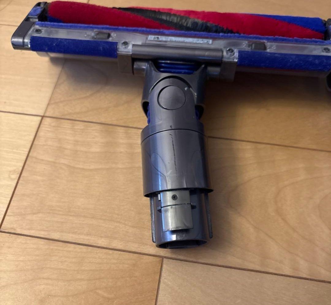 本日限り送料無料ダイソン純正ｓｖ１８掃除機ヘッド 赤と青のストライプ
