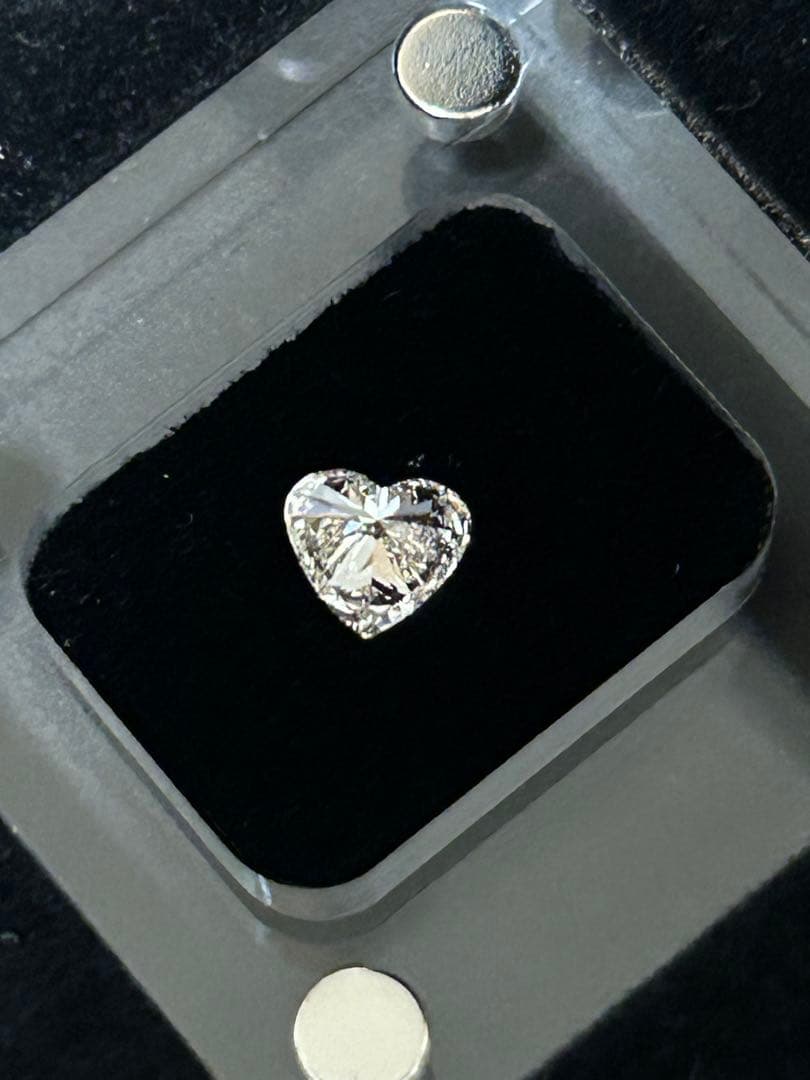 天然ダイヤモンド ルース　0.515 ct ハートシェイプ