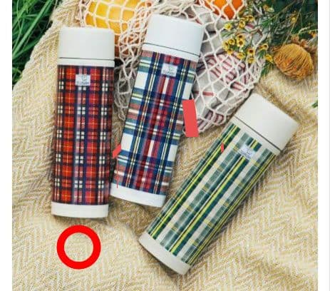 新品❤未使用 ステンレスマグ （レッドチェック）水筒象印ダイレクト限定商品 復刻