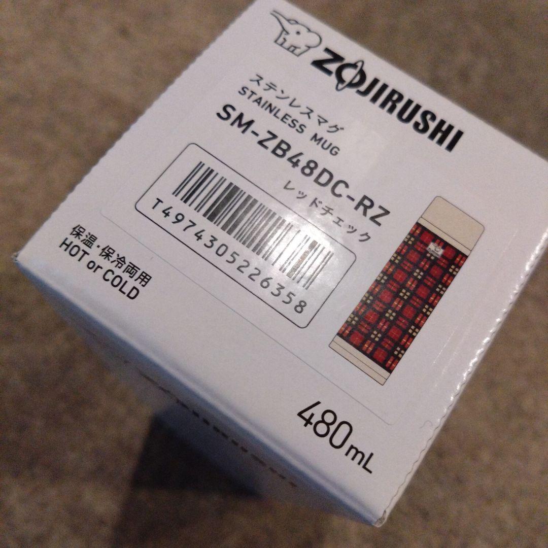 新品❤未使用 ステンレスマグ （レッドチェック）水筒象印ダイレクト限定商品 復刻