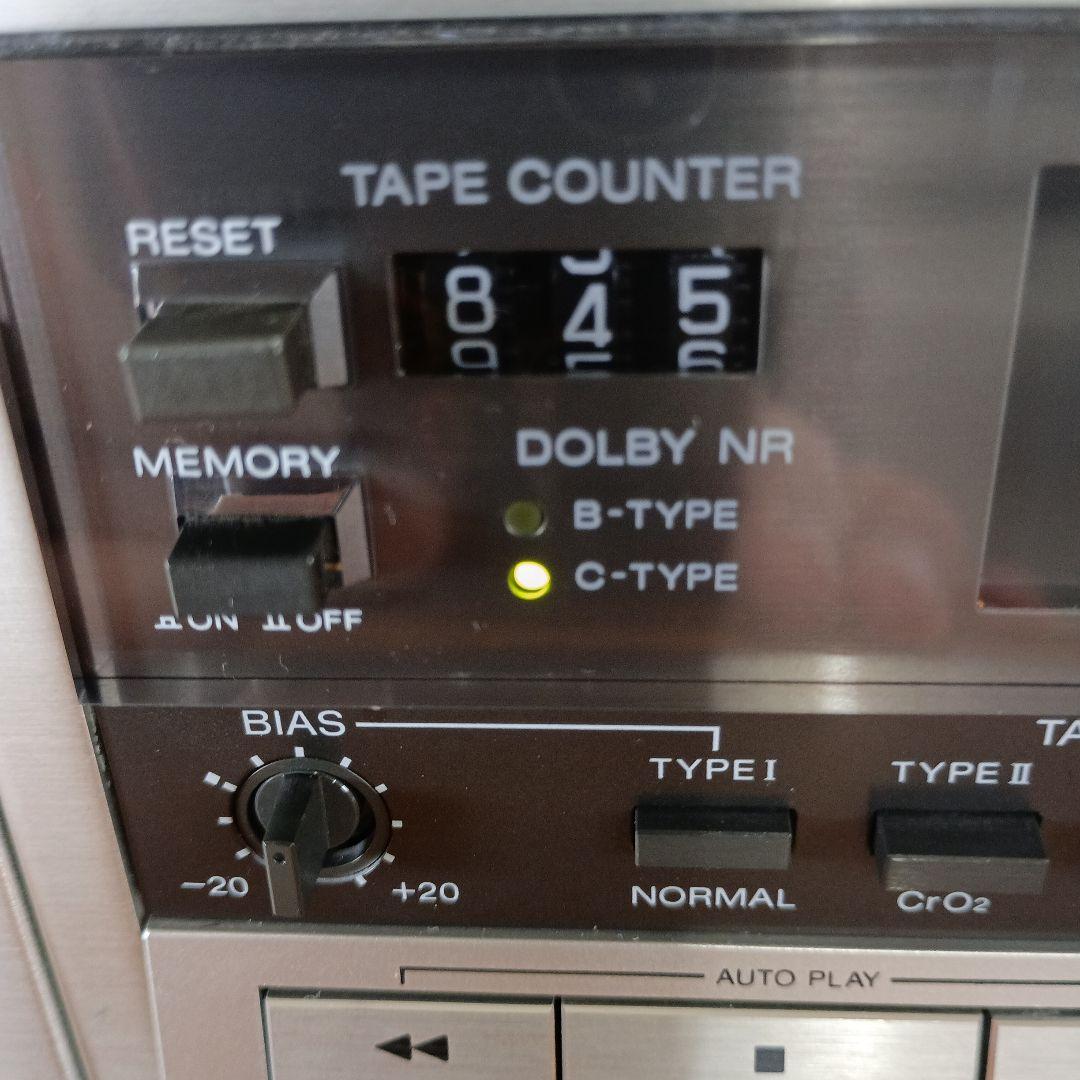 SONY TC-K444 カセットデッキ ドルビーNR付き 動作確認済み！