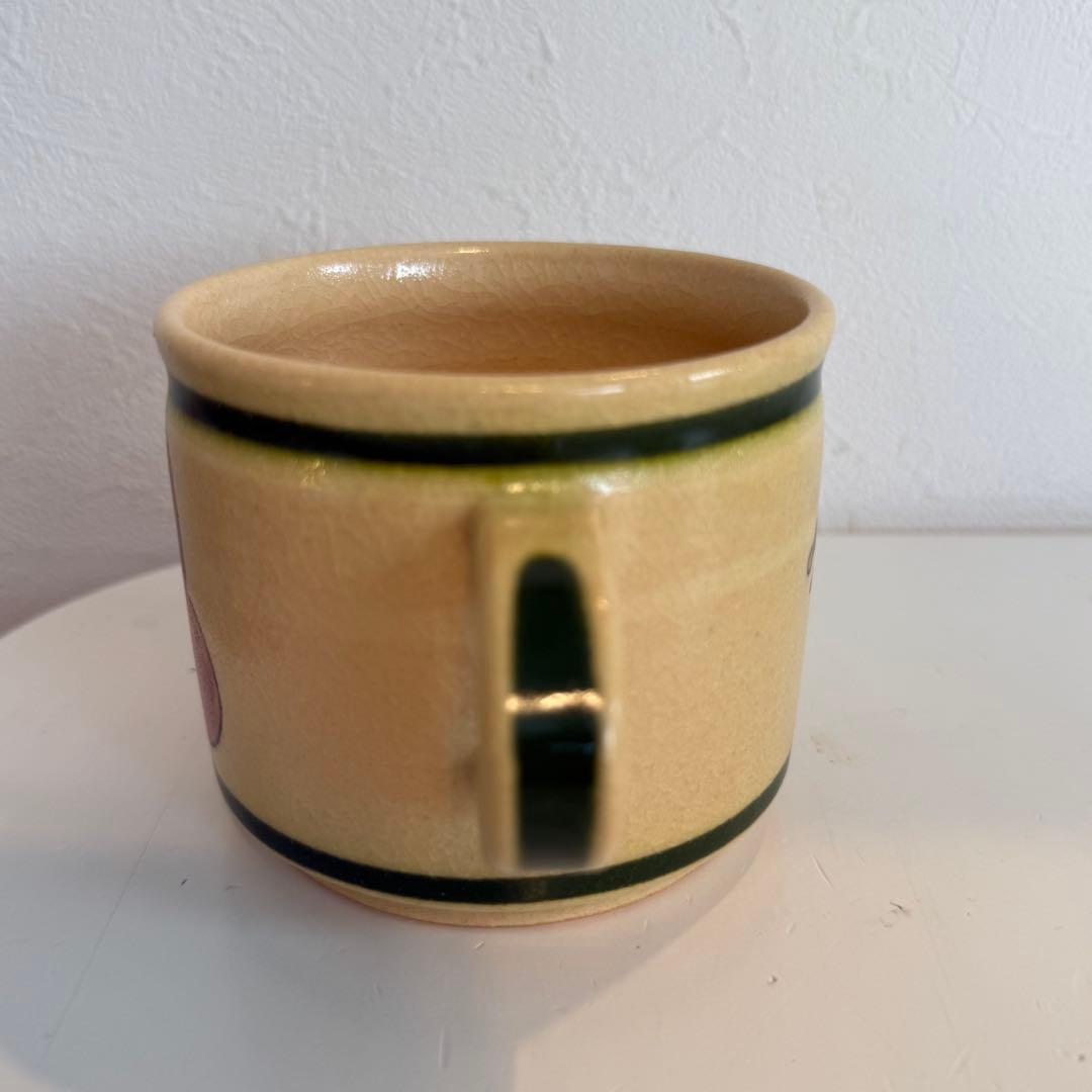 うさぎ【新品】DAISAK カップ　マグカップ　ダイサク　兎　ウサギ　緑ライン