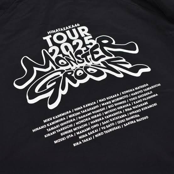 【Mサイズ】MONSTER GROOVE ナイロンジャケット 日向坂46