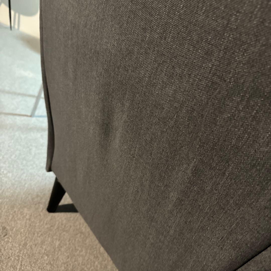 『シミあり』IKEA❣️ストランドモン 1人がけソファ＆オットマン2点セット