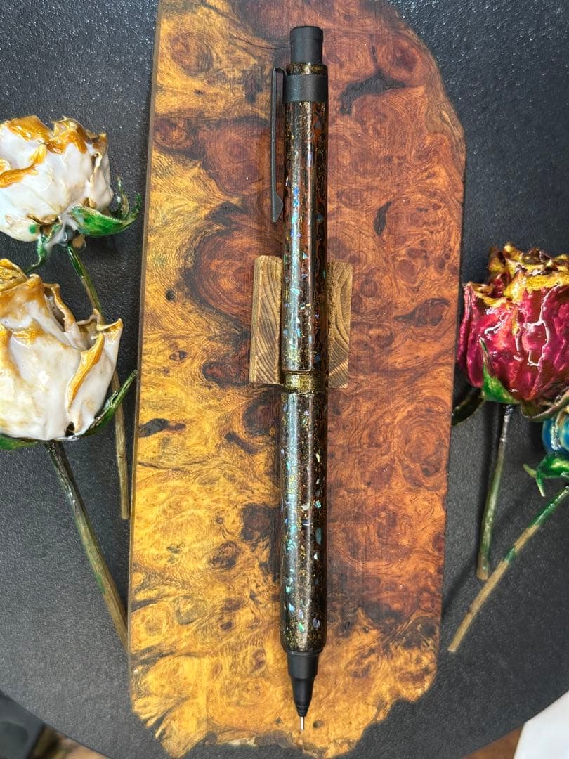 めいオレンズネロ0.3mm螺鈿(0.5mmに変更)