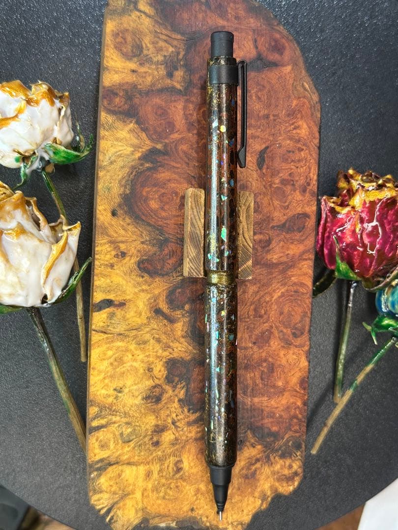 めいオレンズネロ0.3mm螺鈿(0.5mmに変更)