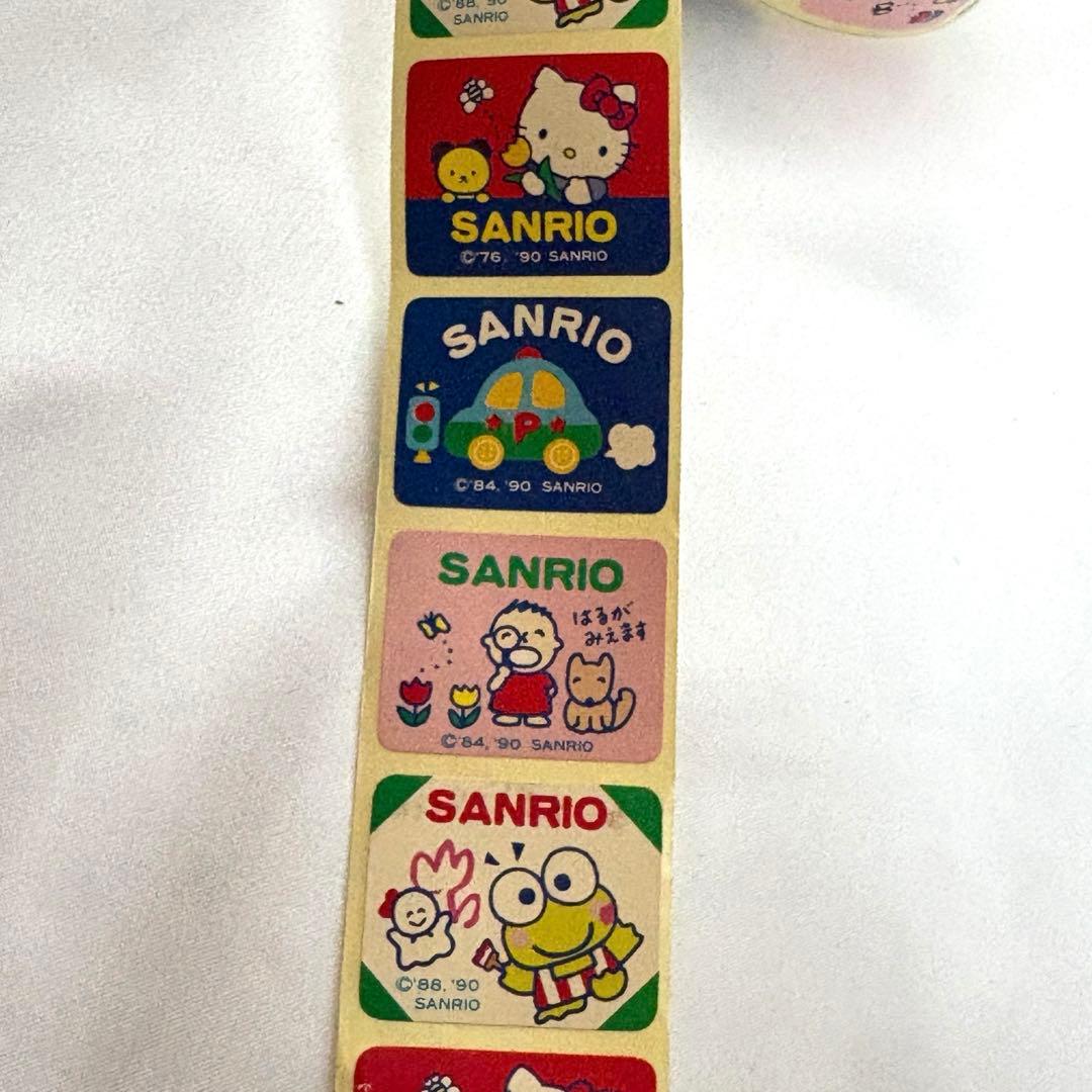 【希少】サンリオ プレミアム ロールシール　1990年　レア