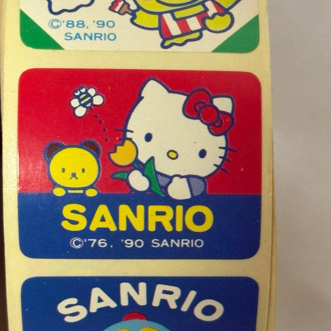 【希少】サンリオ プレミアム ロールシール　1990年　レア
