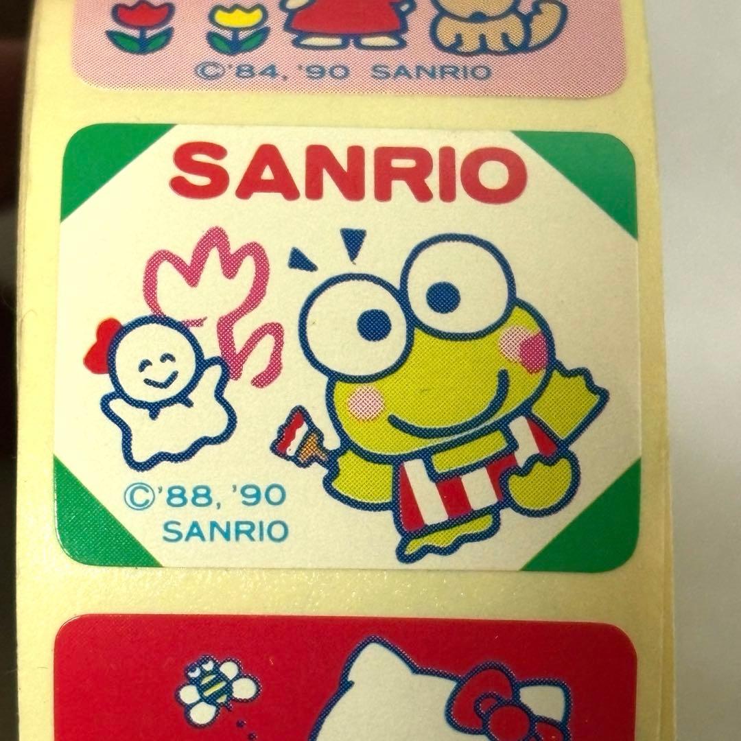 【希少】サンリオ プレミアム ロールシール　1990年　レア