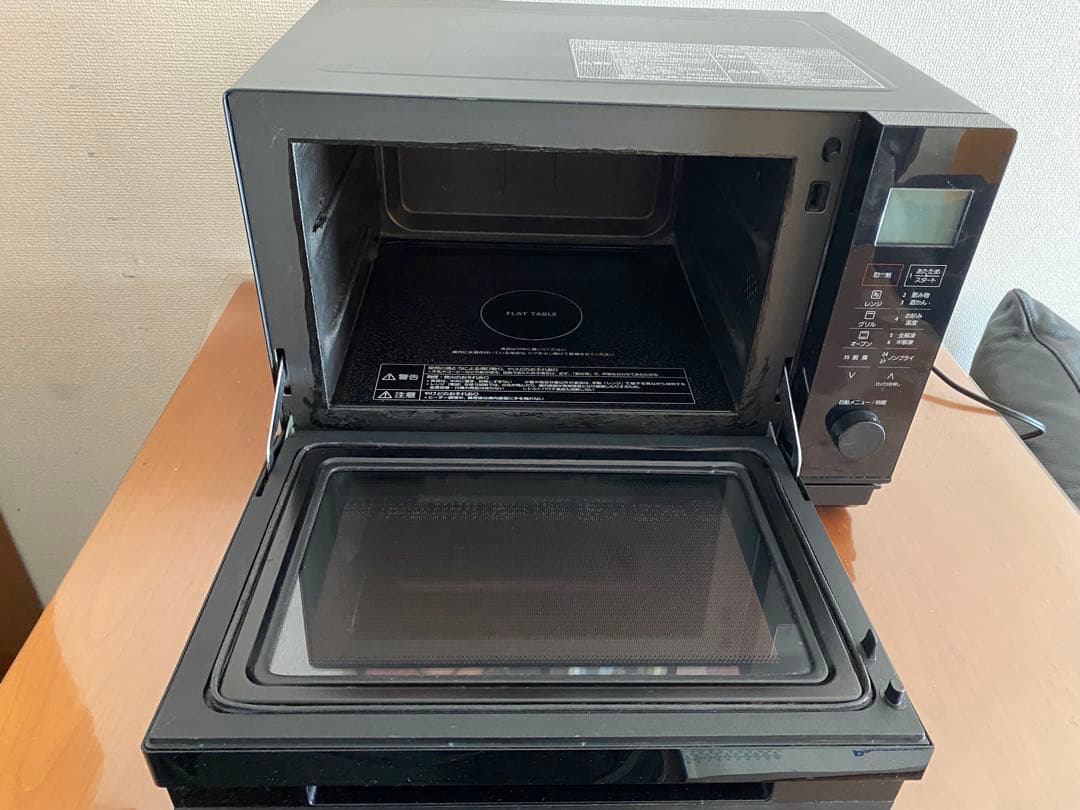 ジャンクPanasonic オーブンレンジ NE-MS268-B 2022年製