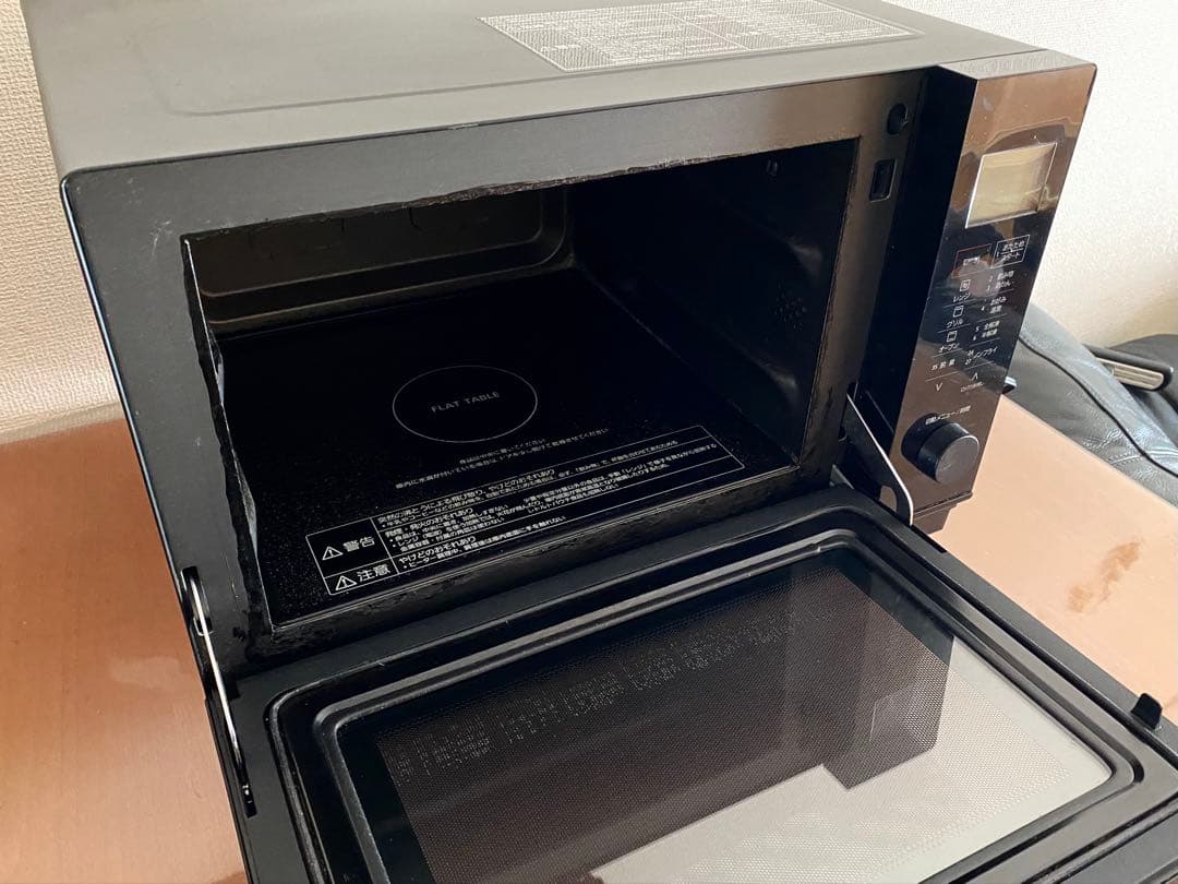 ジャンクPanasonic オーブンレンジ NE-MS268-B 2022年製