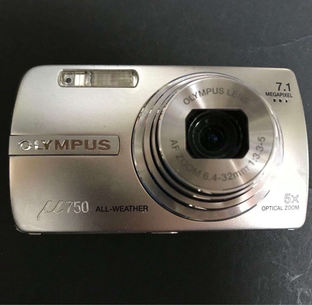【美品・完動品】OLYMPUS μ750 メガピクセル デジタルカメラ