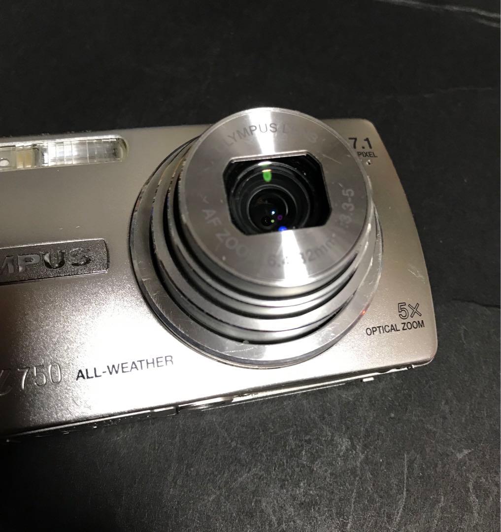 【美品・完動品】OLYMPUS μ750 メガピクセル デジタルカメラ