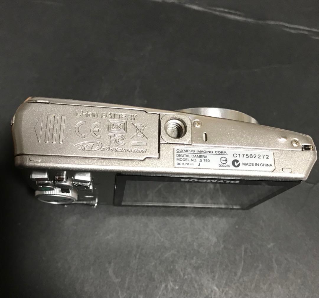 【美品・完動品】OLYMPUS μ750 メガピクセル デジタルカメラ