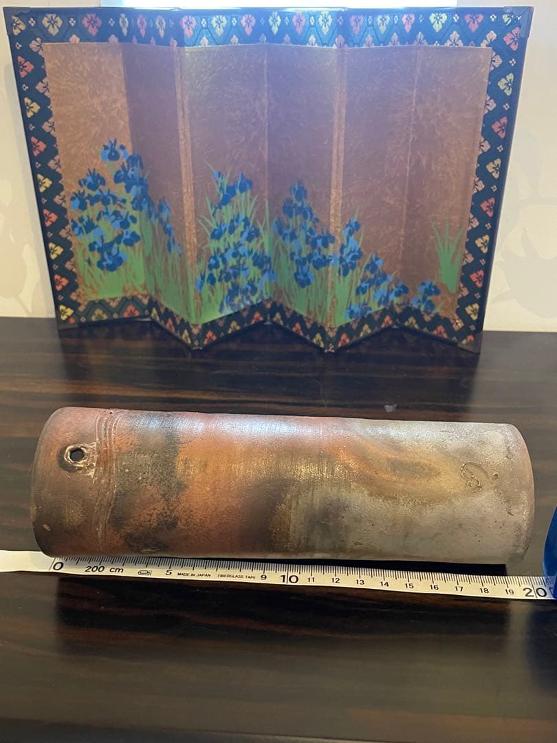 美品　作家物　備前焼　花瓶　一輪挿し　陶器製 手作り陶器　花器5点セット