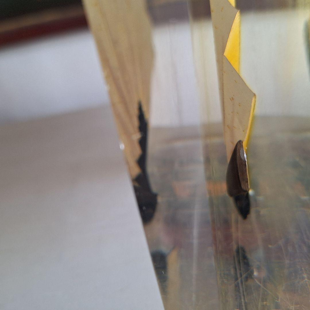 ヴィンテージ　扇子　桜　鶯谷　レトロ　アクリル入り