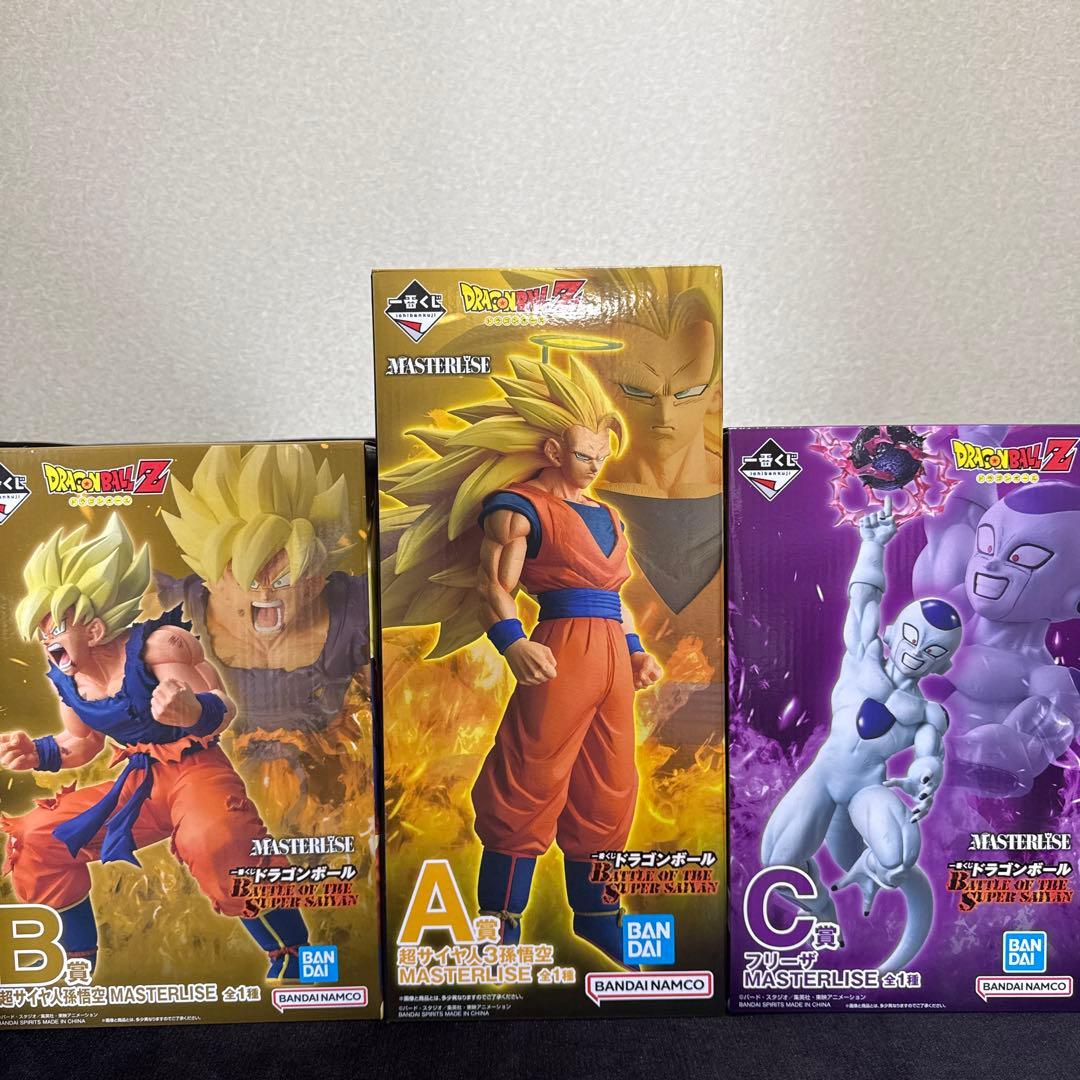 【1番くじ ドラゴンボール】A賞超サイヤ人3孫悟空 B賞 C賞 セット✨