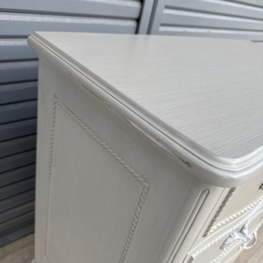 姫家具　チェスト　フレンチ　白家具　猫脚　アンティーク調　①