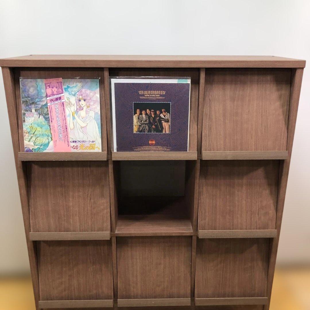 マガジンラック ディスプレイ棚 オープンラック 9区画 260224-4