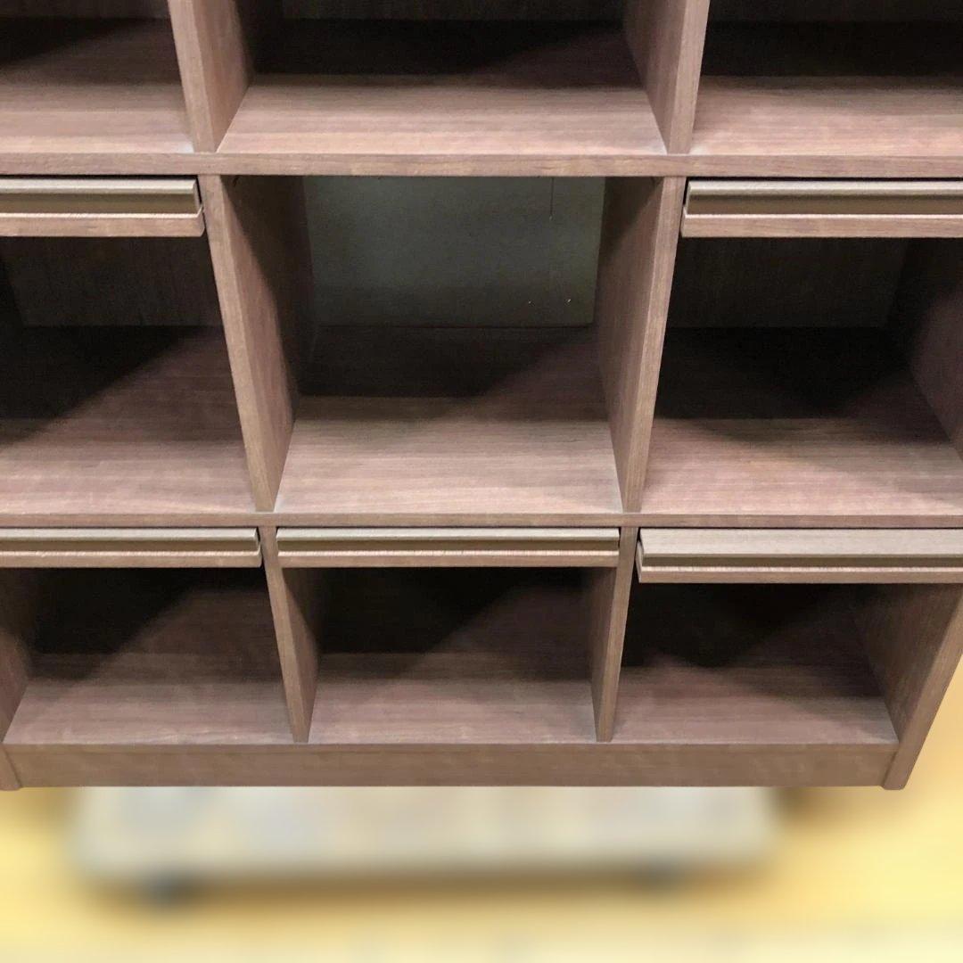 マガジンラック ディスプレイ棚 オープンラック 9区画 260224-4